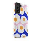 Fried Egg Pattern Samsung Tough Case By Artists Collection