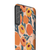 Fresh Peach Pattern Samsung Tough Case By Artists Collection