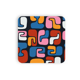 Forms Pattern Coaster Set By Artists Collection