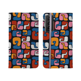 Forms Pattern Samsung Folio Case By Artists Collection