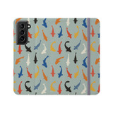 Fish Pattern Samsung Folio Case By Artists Collection