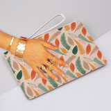 Fern Pattern Clutch Bag By Artists Collection