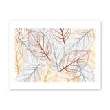 Fall Pattern Art Print By Artists Collection