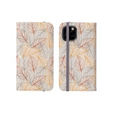 Fall Pattern iPhone Folio Case By Artists Collection
