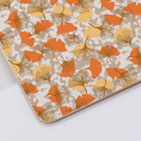 Fall Ginkgo Biloba Pattern Clutch Bag By Artists Collection