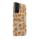 Fall Ginkgo Biloba Pattern Samsung Tough Case By Artists Collection