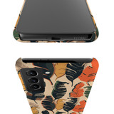 Exotic Modern Leaves Pattern Samsung Snap Case By Artists Collection