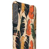 Exotic Modern Leaves Pattern Samsung Snap Case By Artists Collection