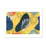 Exotic Memphis Pattern Art Print By Artists Collection
