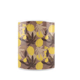 Exotic Lemons Pattern Coffee Mug By Artists Collection