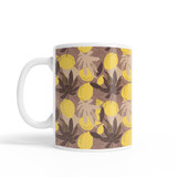 Exotic Lemons Pattern Coffee Mug By Artists Collection