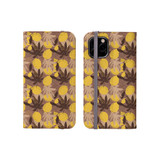 Exotic Lemons Pattern iPhone Folio Case By Artists Collection