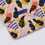 Exotic Banana Leaves Pattern Clutch Bag By Artists Collection