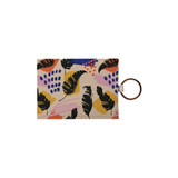 Exotic Banana Leaves Pattern Card Holder By Artists Collection