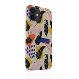 Exotic Banana Leaves Pattern iPhone Snap Case By Artists Collection