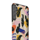 Exotic Banana Leaves Pattern Samsung Tough Case By Artists Collection