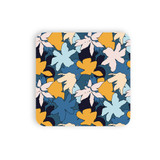 Exotic Flowers Pattern Coaster Set By Artists Collection