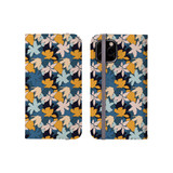 Exotic Flowers Pattern iPhone Folio Case By Artists Collection