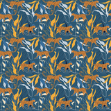 Exotic Cats Pattern Design By Artists Collection