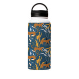 Exotic Cats Pattern Water Bottle By Artists Collection