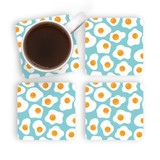 Egg Pattern Coaster Set By Artists Collection