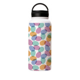 Easter Eggs Pattern Water Bottle By Artists Collection