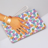Easter Eggs Pattern Clutch Bag By Artists Collection