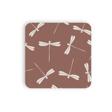 Dragonfly Pattern Coaster Set By Artists Collection