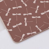 Dragonfly Pattern Clutch Bag By Artists Collection