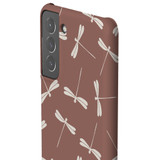 Dragonfly Pattern Samsung Snap Case By Artists Collection