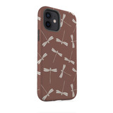 Dragonfly Pattern iPhone Tough Case By Artists Collection