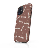 Dragonfly Pattern iPhone Tough Case By Artists Collection