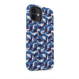 Dolphins Pattern iPhone Tough Case By Artists Collection