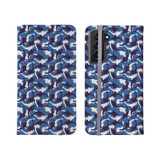 Dolphins Pattern Samsung Folio Case By Artists Collection