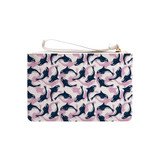 Dolphin Pattern Clutch Bag By Artists Collection