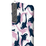 Dolphin Pattern Samsung Snap Case By Artists Collection
