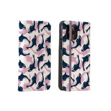 Dolphin Pattern iPhone Folio Case By Artists Collection