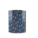 Desert Cactuses Pattern Coffee Mug By Artists Collection