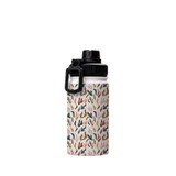 Creative Floral Collage Pattern Water Bottle By Artists Collection