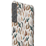 Creative Floral Collage Pattern Samsung Snap Case By Artists Collection