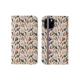 Creative Floral Collage Pattern iPhone Folio Case By Artists Collection