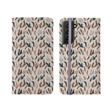 Creative Floral Collage Pattern Samsung Folio Case By Artists Collection