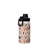 Creative Collage Pattern Water Bottle By Artists Collection