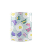Cracked Eggs Pattern Coffee Mug By Artists Collection