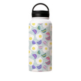 Cracked Eggs Pattern Water Bottle By Artists Collection