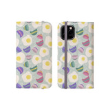 Cracked Eggs Pattern iPhone Folio Case By Artists Collection