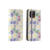 Cracked Eggs Pattern iPhone Folio Case By Artists Collection