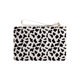 Cow Print Pattern Clutch Bag By Artists Collection