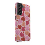 Conversation Hearts Pattern Samsung Tough Case By Artists Collection