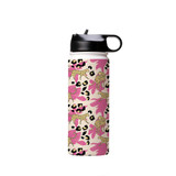 Contemporary Leopard Pattern Water Bottle By Artists Collection